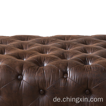 Wohnzimmermöbel Tufted Chesterfield Ottomane CX603